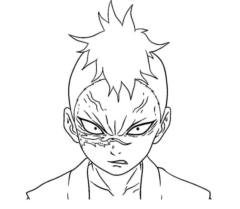 画像 不死川玄弥 ぬりえ