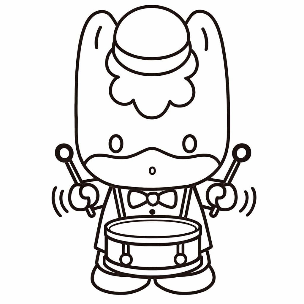 画像 ぐんまちゃん 基本的な ぬりえ