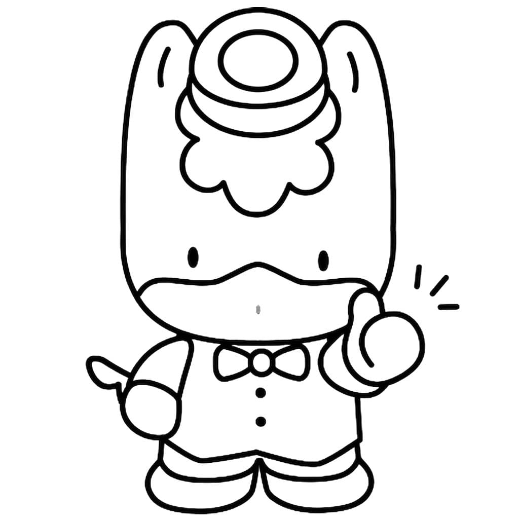 画像 ぐんまちゃん 無料 ぬりえ