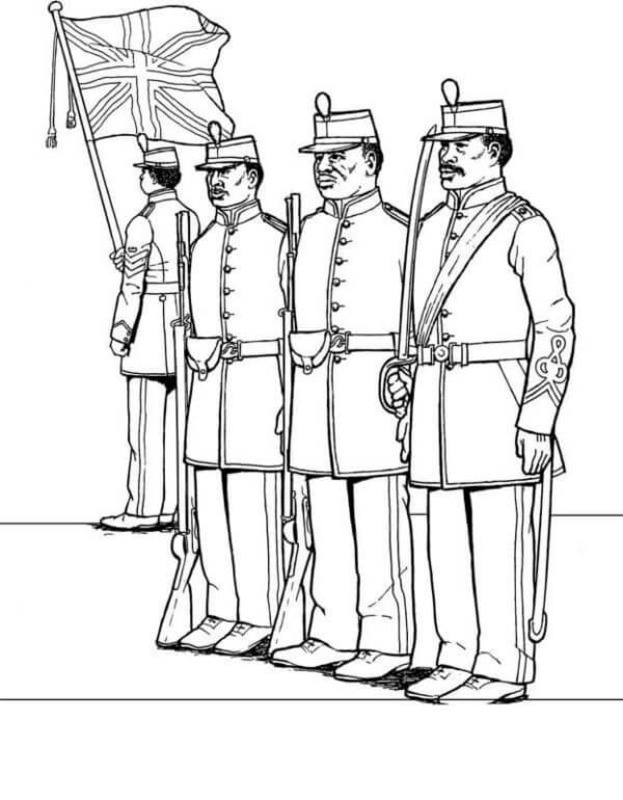 画像 兵士たち 印刷 ぬりえ