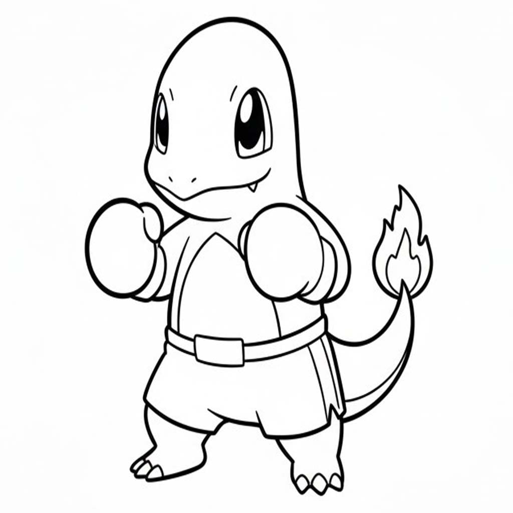 画像 ヒトカゲ 無料 ぬりえ