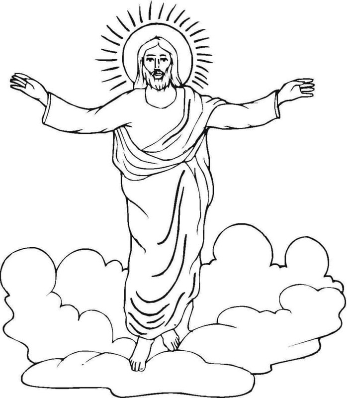 画像 イエス 印刷可能 ぬりえ