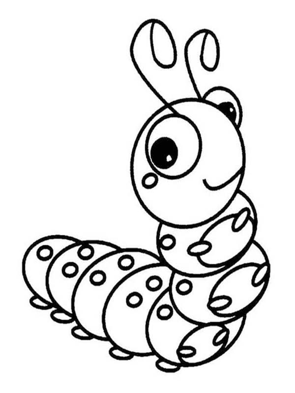 画像 イモムシ ぬりえ