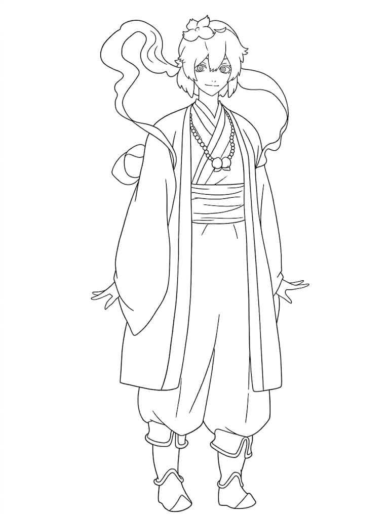 画像 地獄楽 印刷可能 ぬりえ