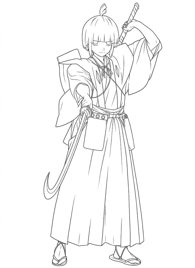 画像 地獄楽 基本的な ぬりえ