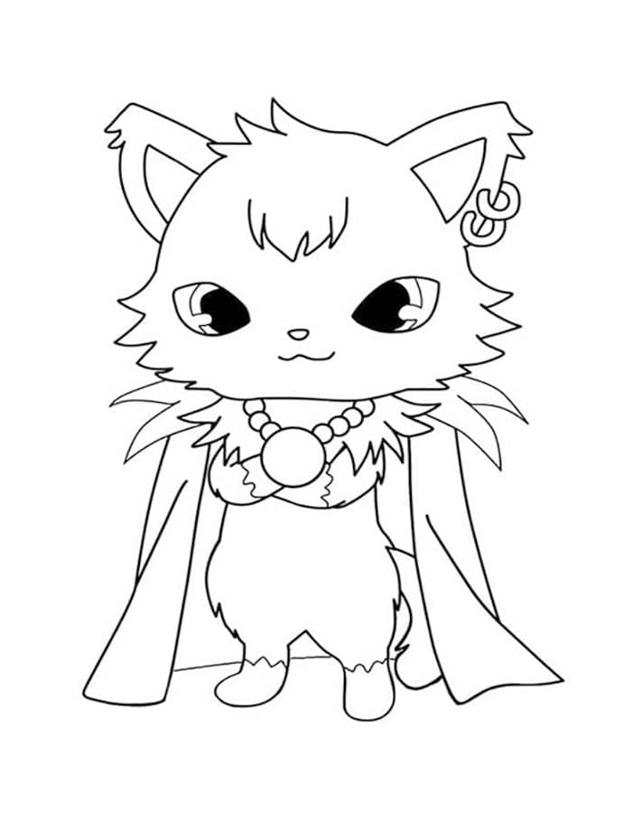 画像 ジュエルペット 基本的な ぬりえ