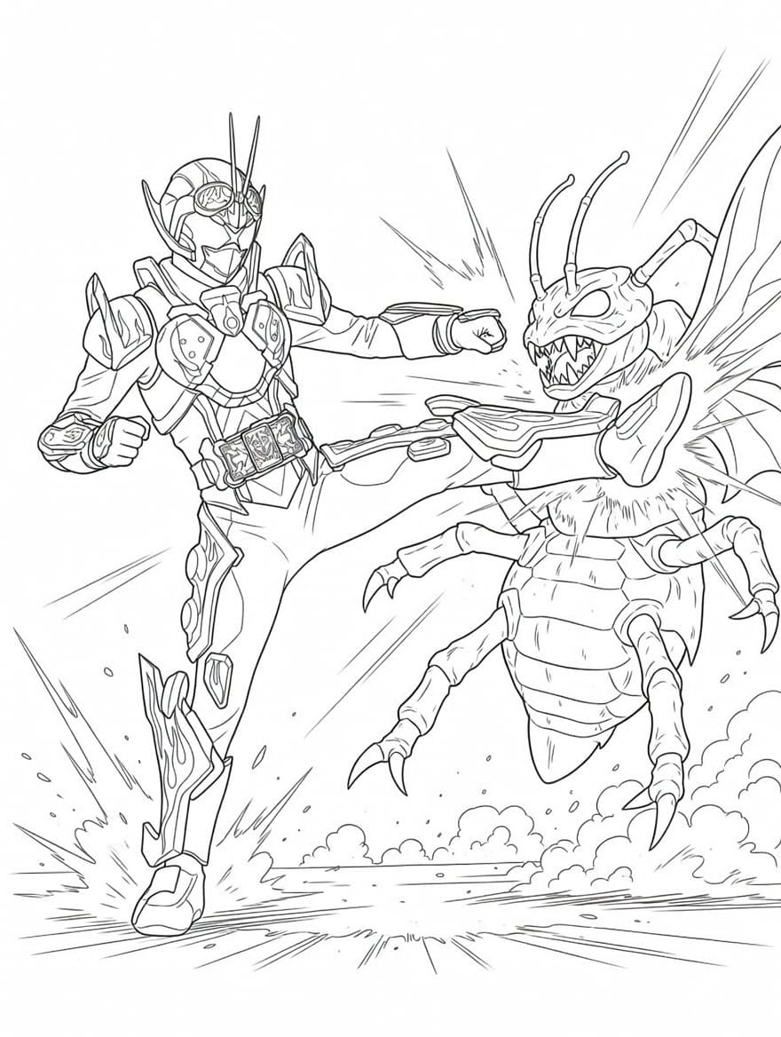 画像 仮面ライダーガッチャード 無料 ぬりえ