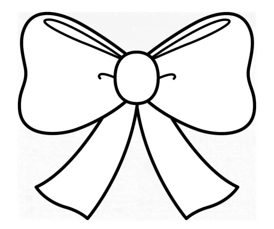 画像 髪の弓 基本的な ぬりえ