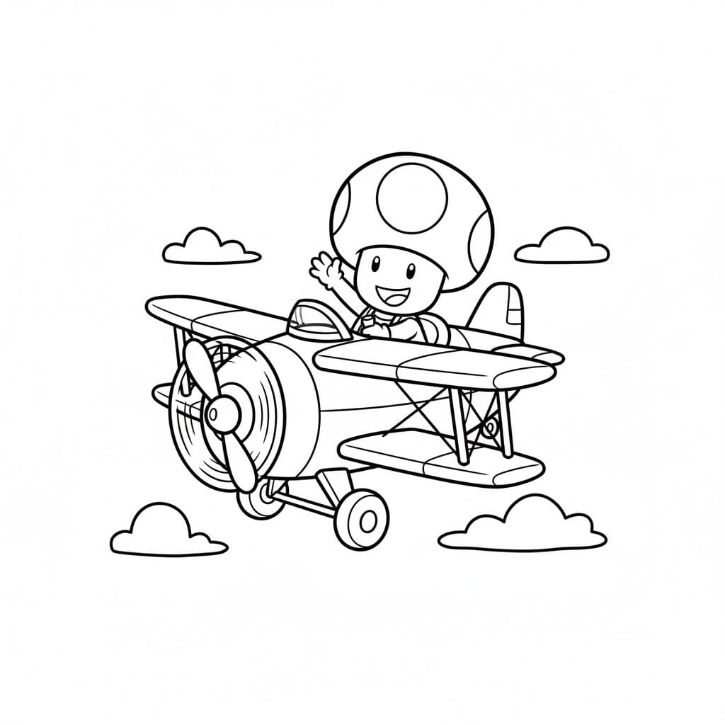 画像 キノピコ 簡単 ぬりえ