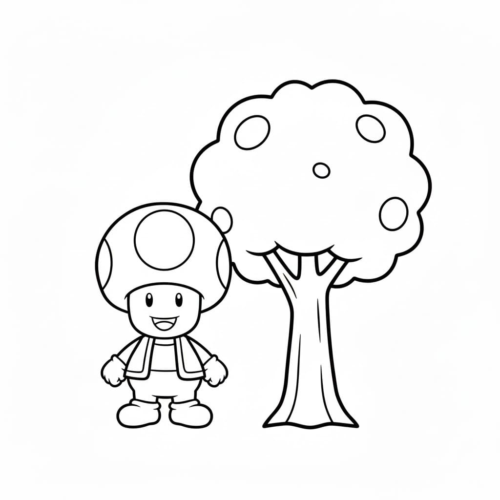 画像 キノピコ 基本的な ぬりえ