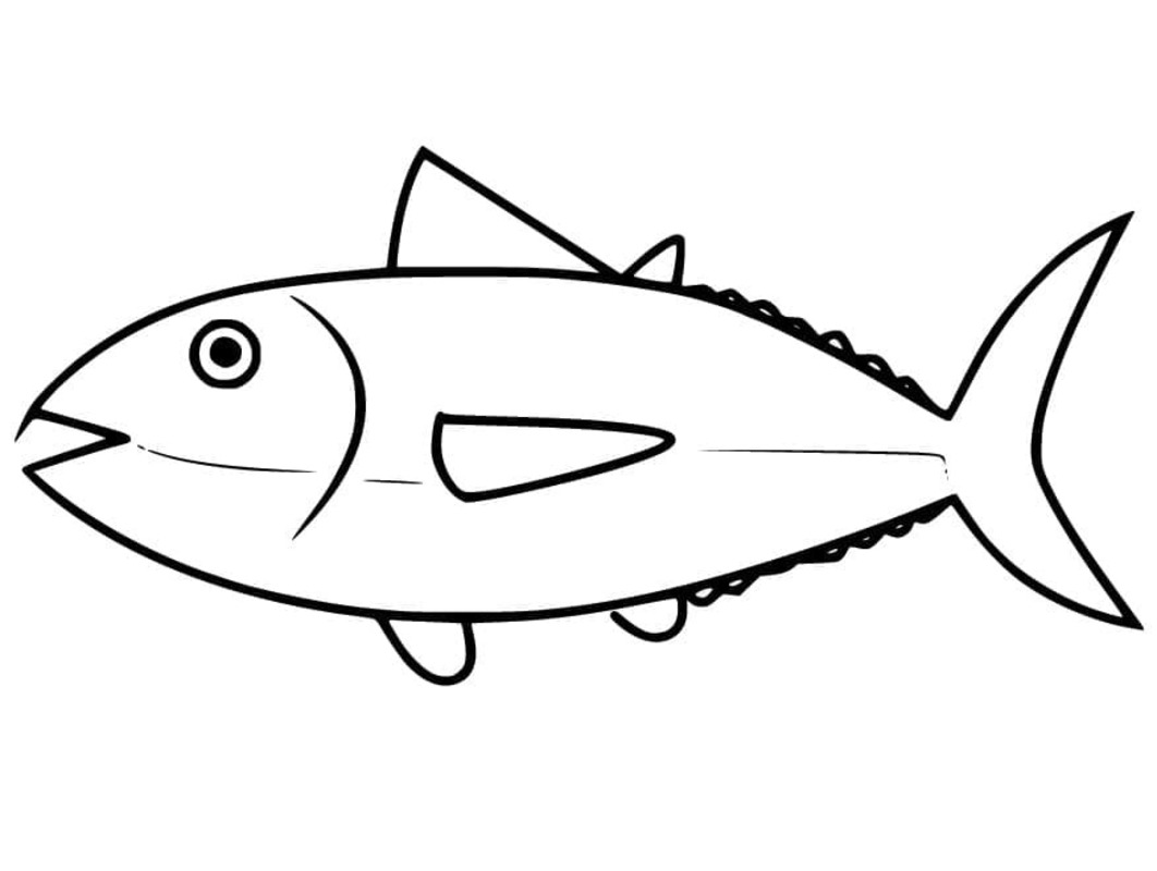 画像 マグロ 印刷 ぬりえ