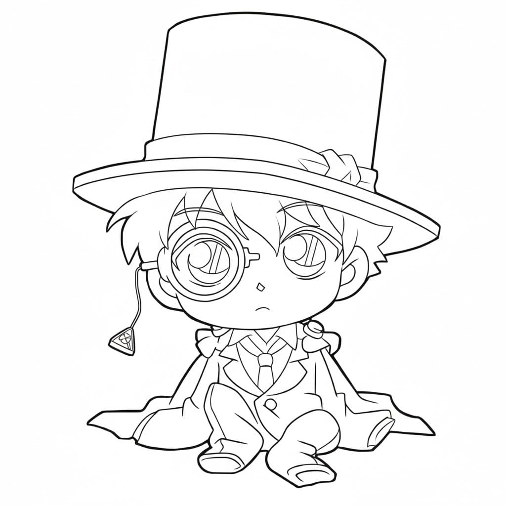 画像 まじっく快斗 基本的な ぬりえ