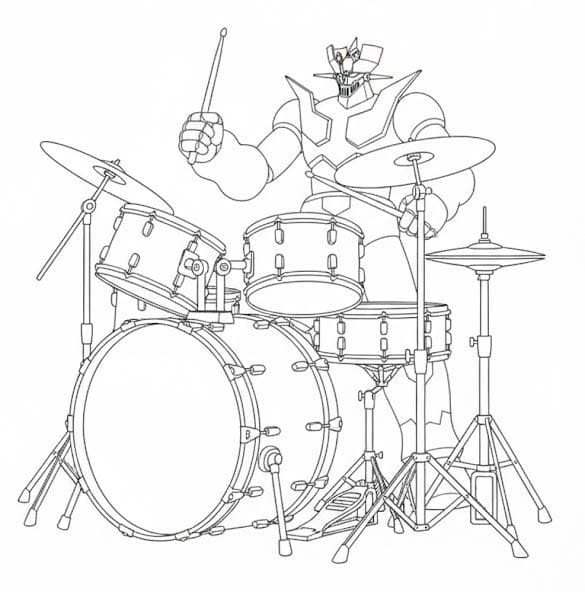 画像 マジンガーZ 印刷可能 ぬりえ