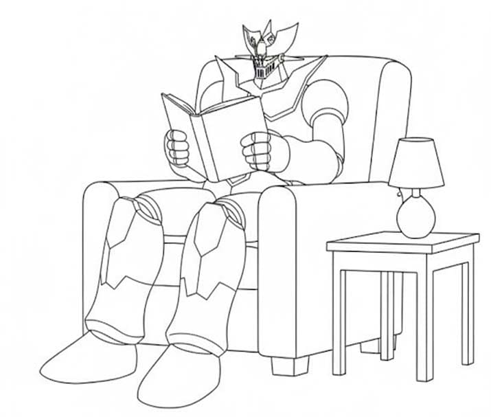 画像 マジンガーZ 無料で ぬりえ