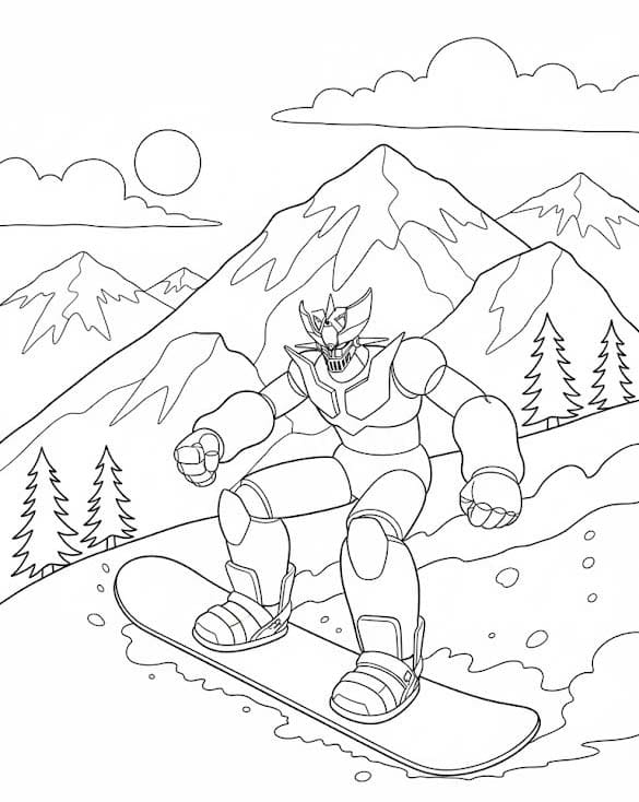 画像 マジンガーZ 無料 ぬりえ