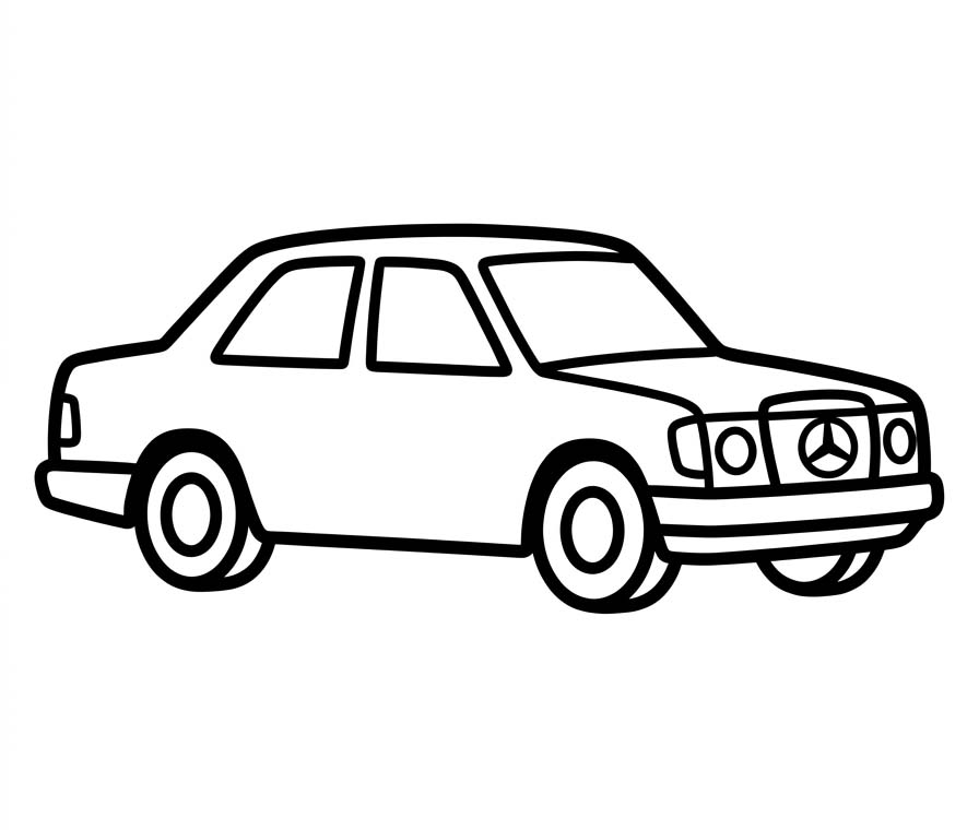 画像 メルセデス 無料 ぬりえ