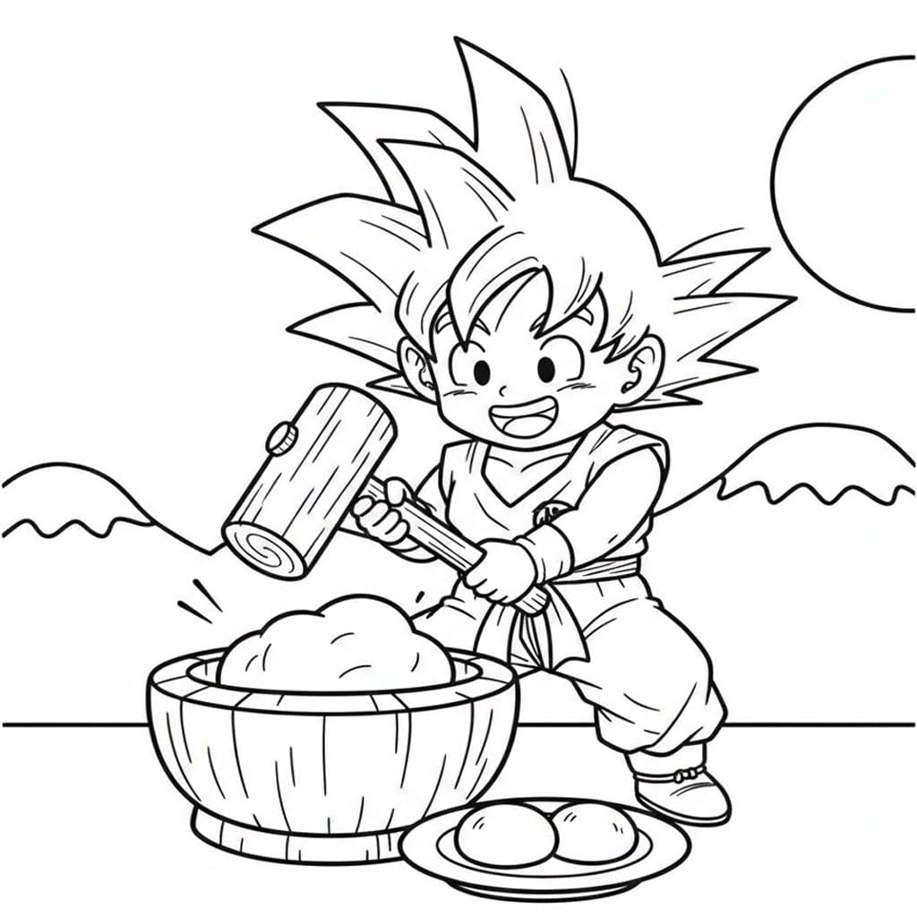 画像 餅 単純 ぬりえ