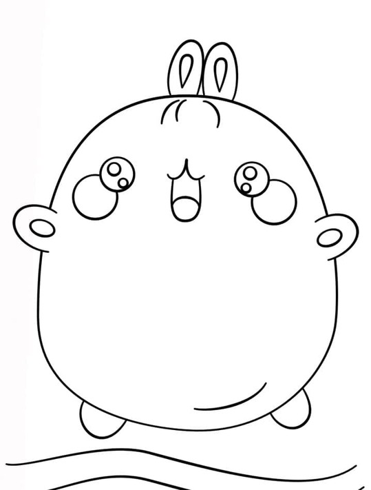 画像 モラン ぬりえ