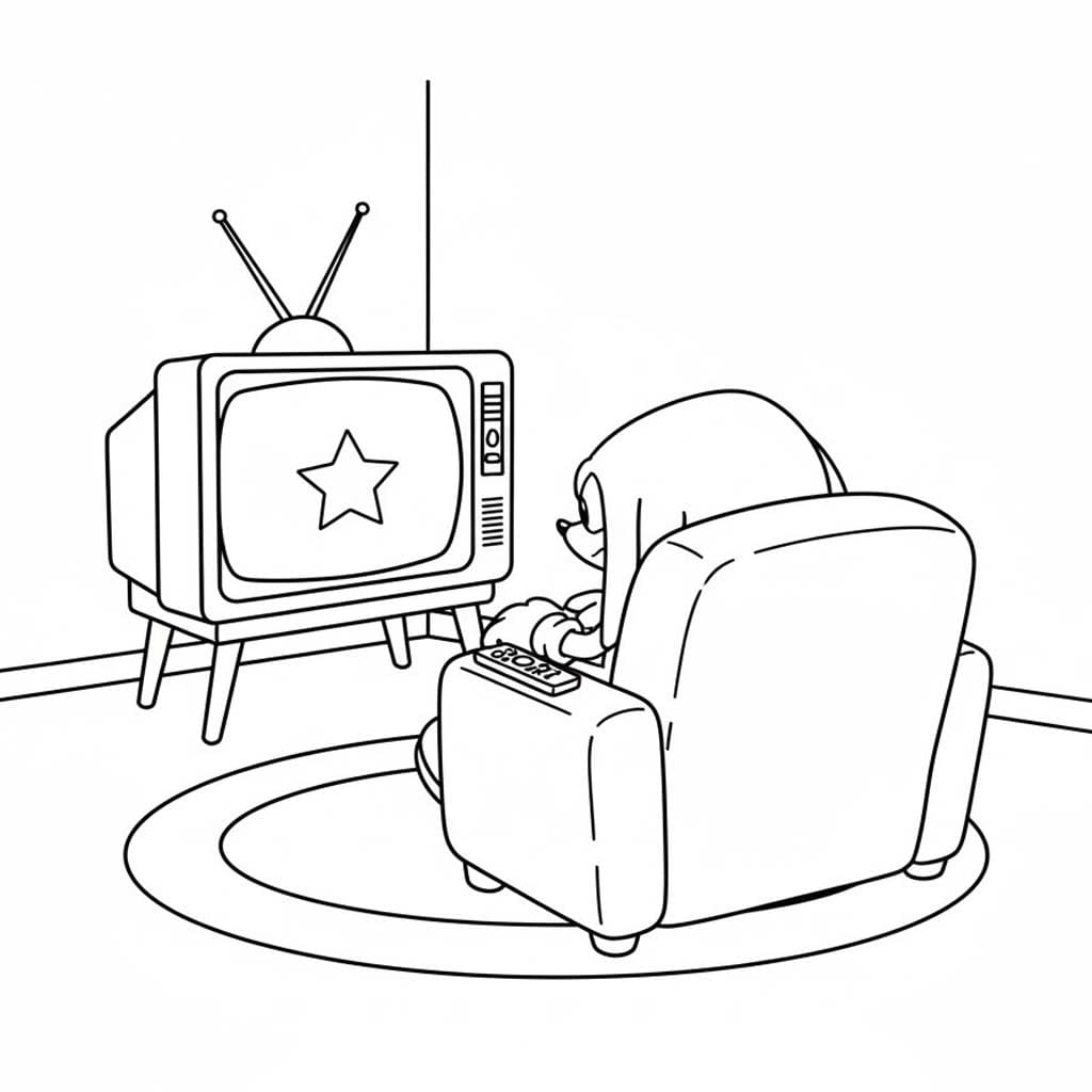 画像 ナックルズ 無料 ぬりえ