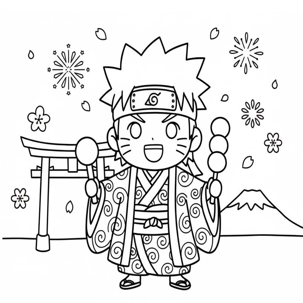 画像 お正月の 無料 ぬりえ