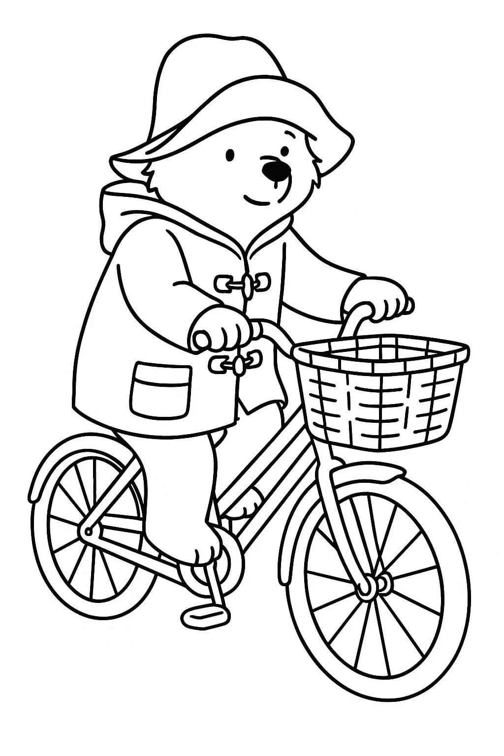 画像 パディントン 簡単 ぬりえ