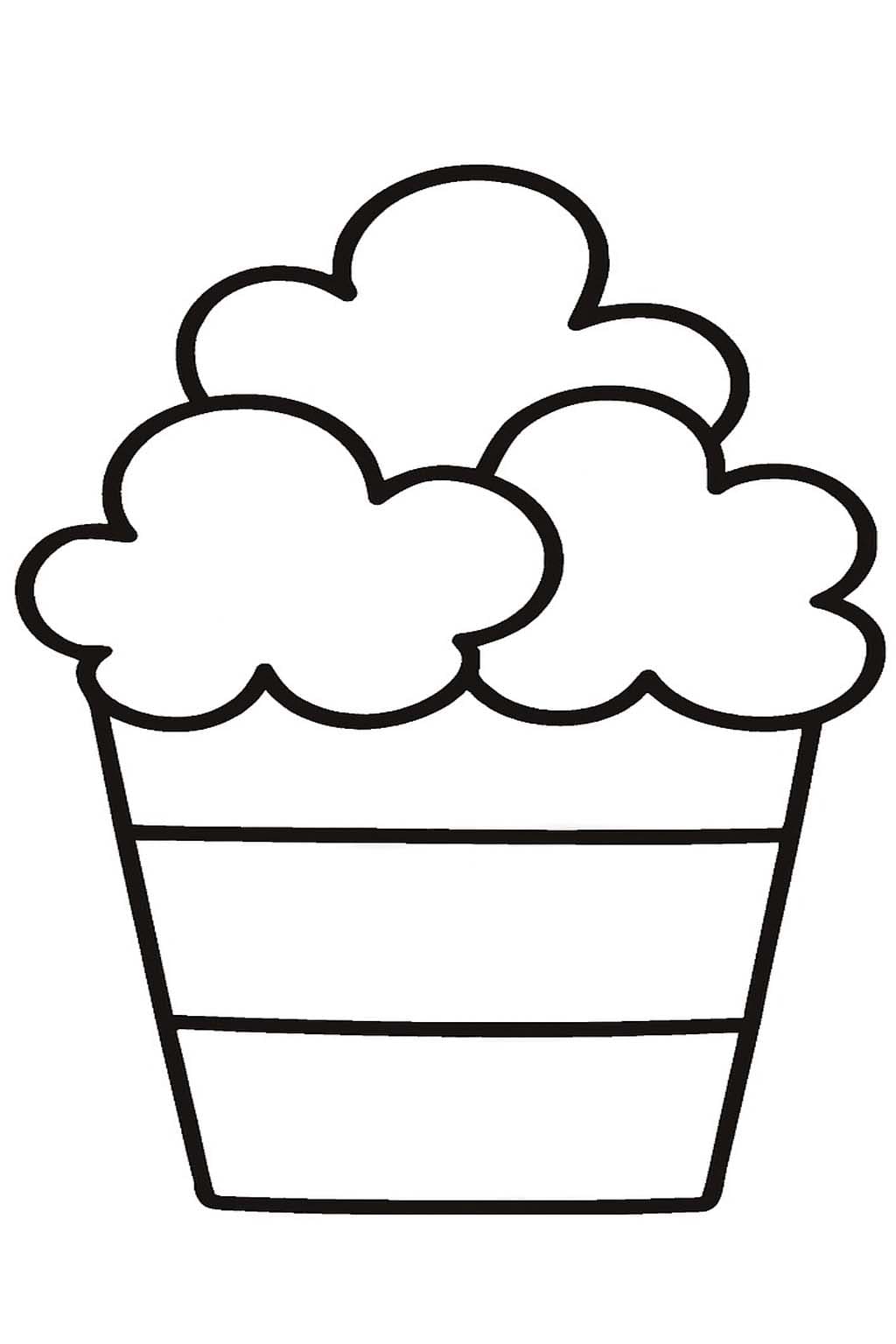 画像 ポップコーン 印刷可能 ぬりえ