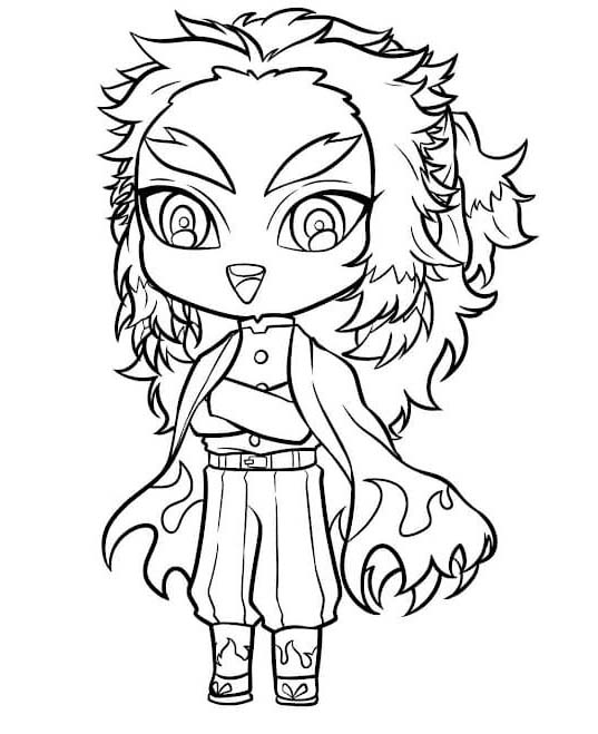 画像 れんごくきょうじゅろう 基本的な ぬりえ