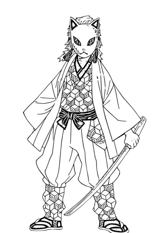 画像 錆兎 印刷可能 ぬりえ