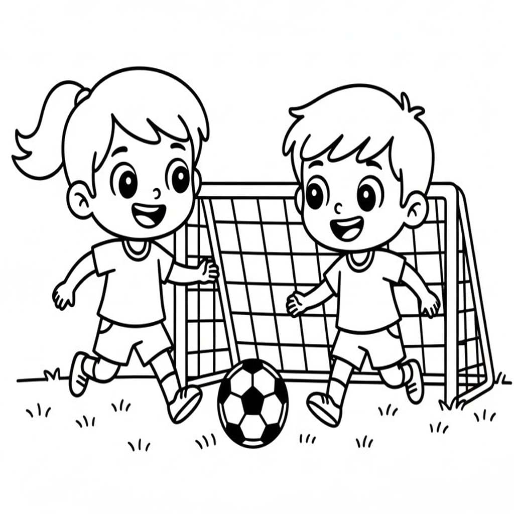 画像 サッカー 簡単 ぬりえ