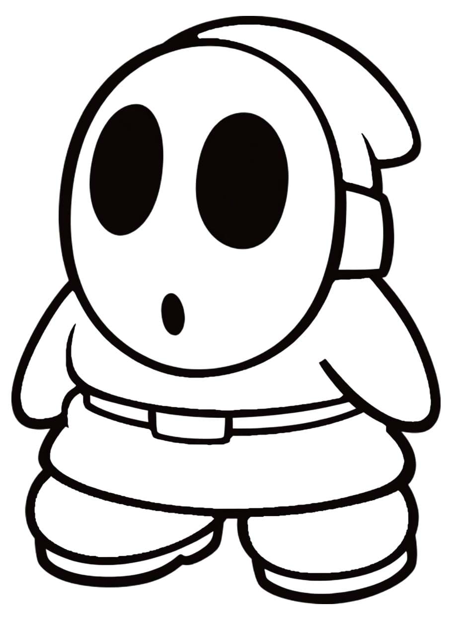 画像 シャイガイ 印刷可能 ぬりえ