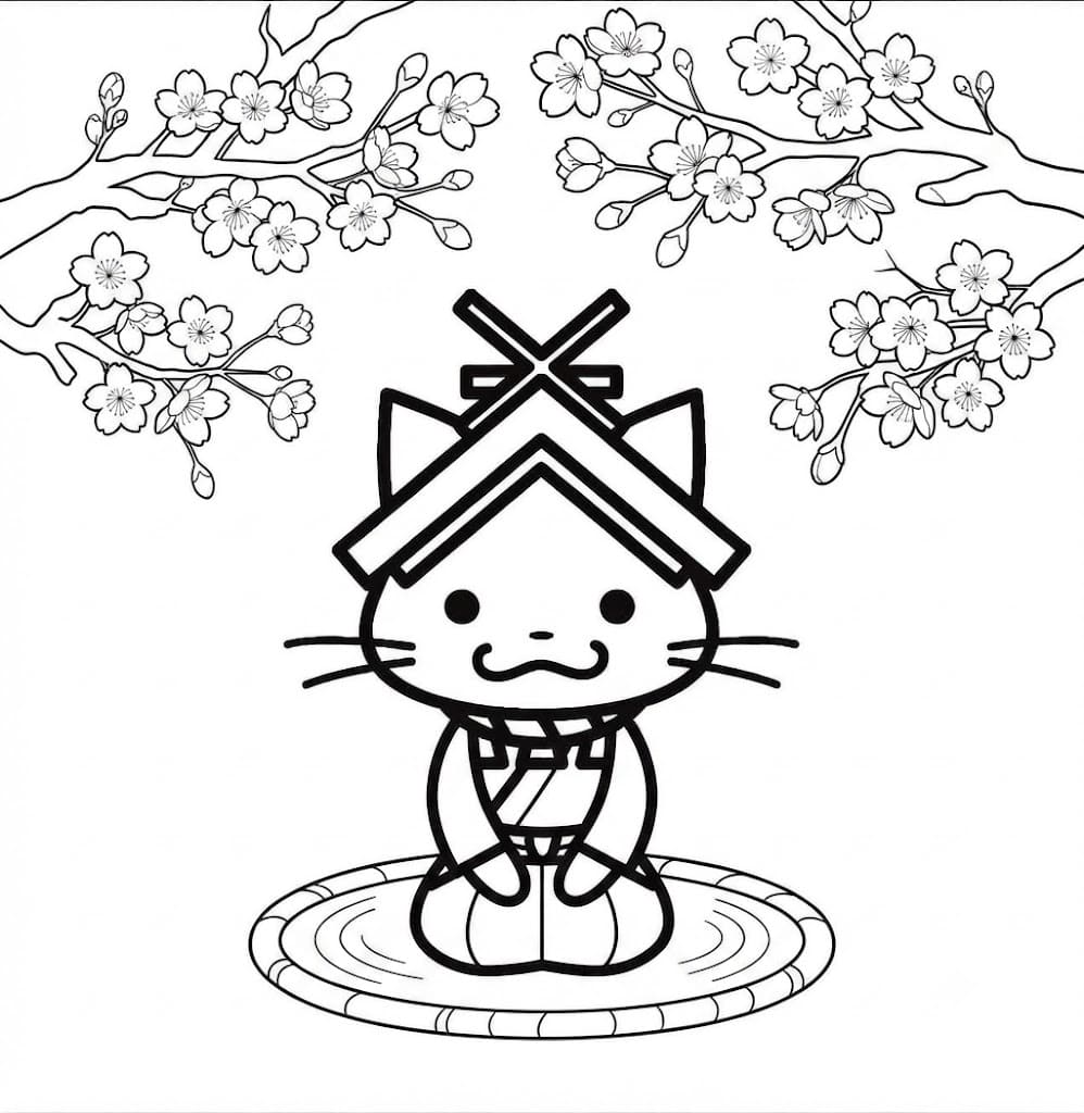 画像 しまねっこ 無料で印刷可能 ぬりえ