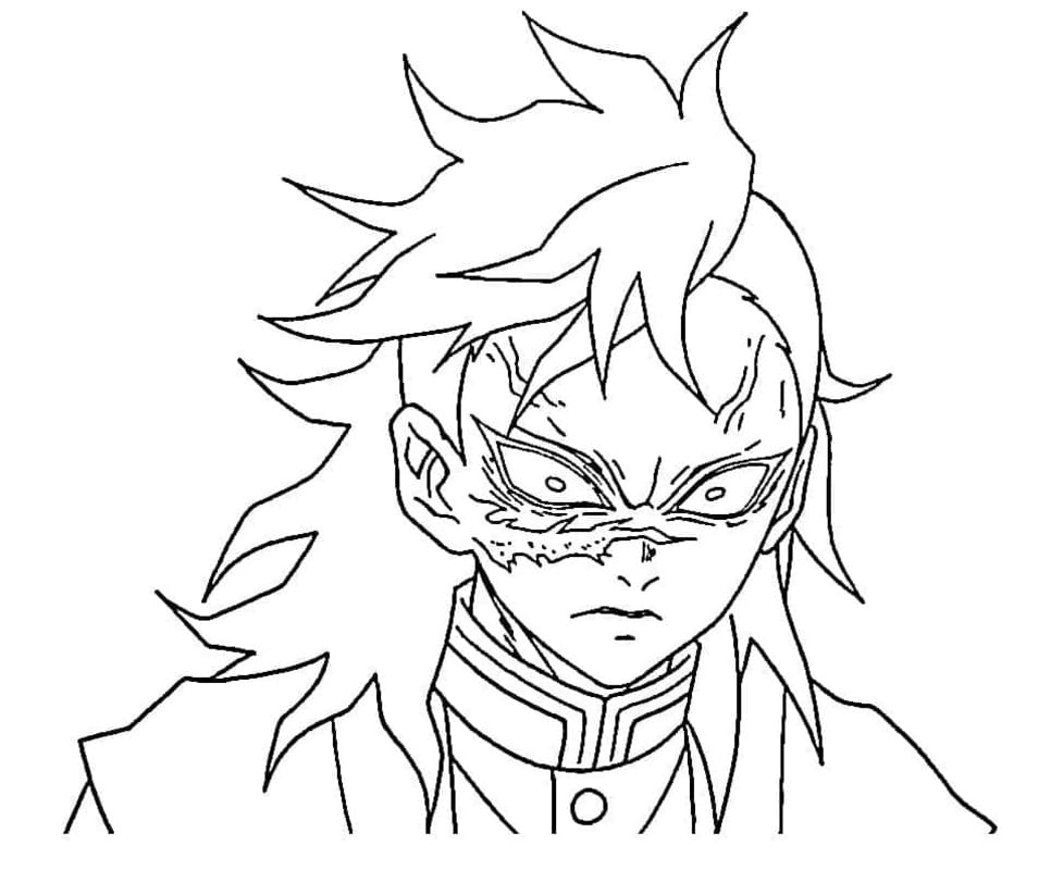 画像 しなずがわげんや 単純 ぬりえ