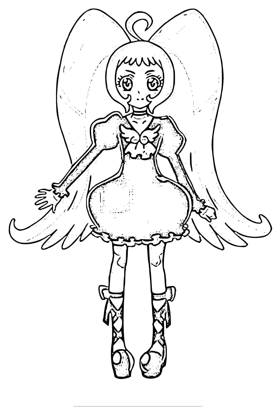 画像 スマイルプリキュア ぬりえ