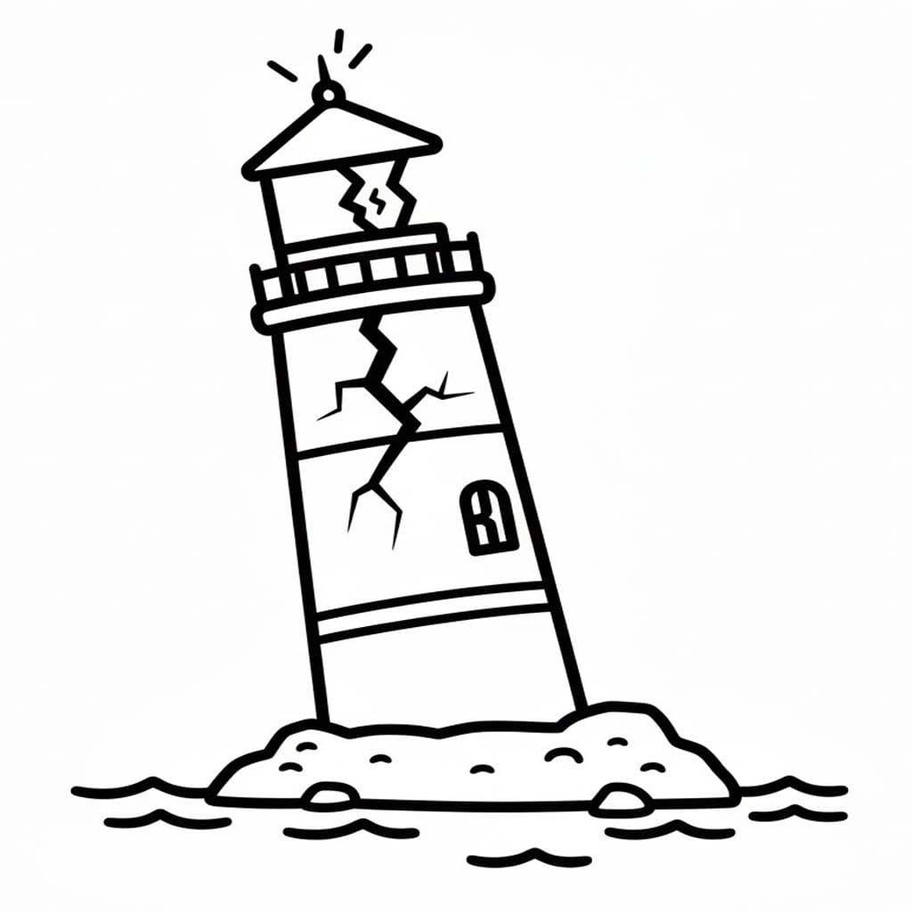 画像 灯台 無料で印刷可能 ぬりえ