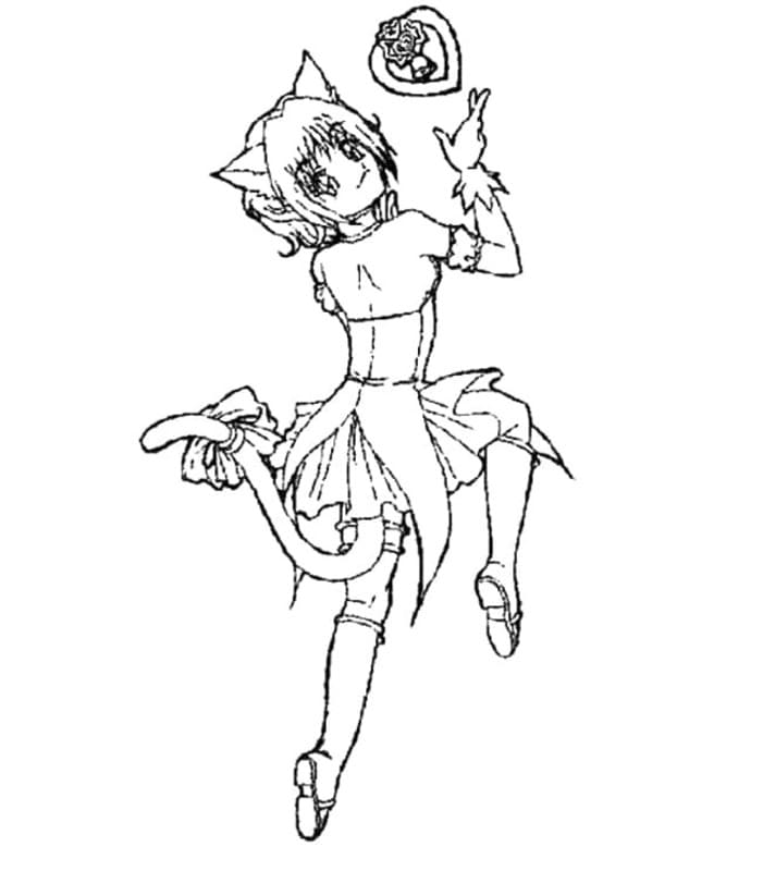 画像 東京ミュウミュウ ぬりえ