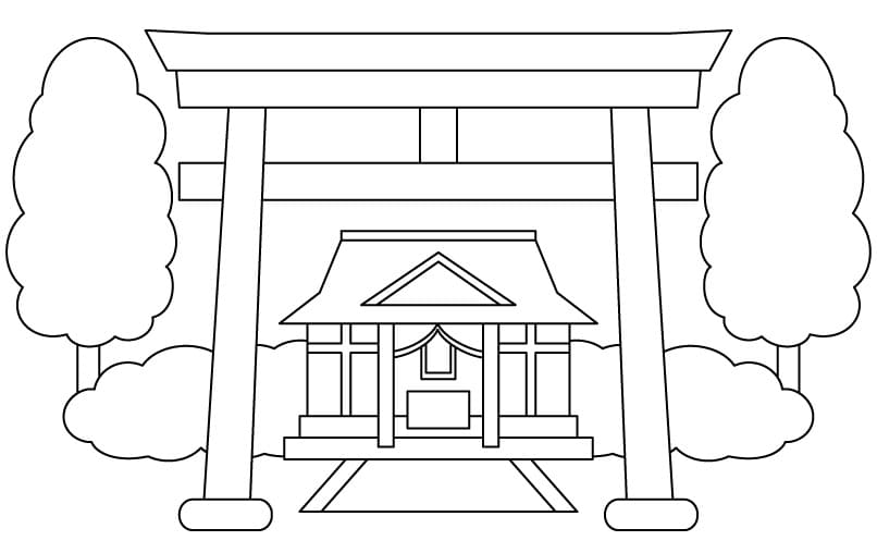 画像 とりい ぬりえ