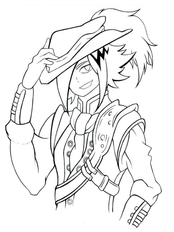 画像 上鳴電気 ぬりえ