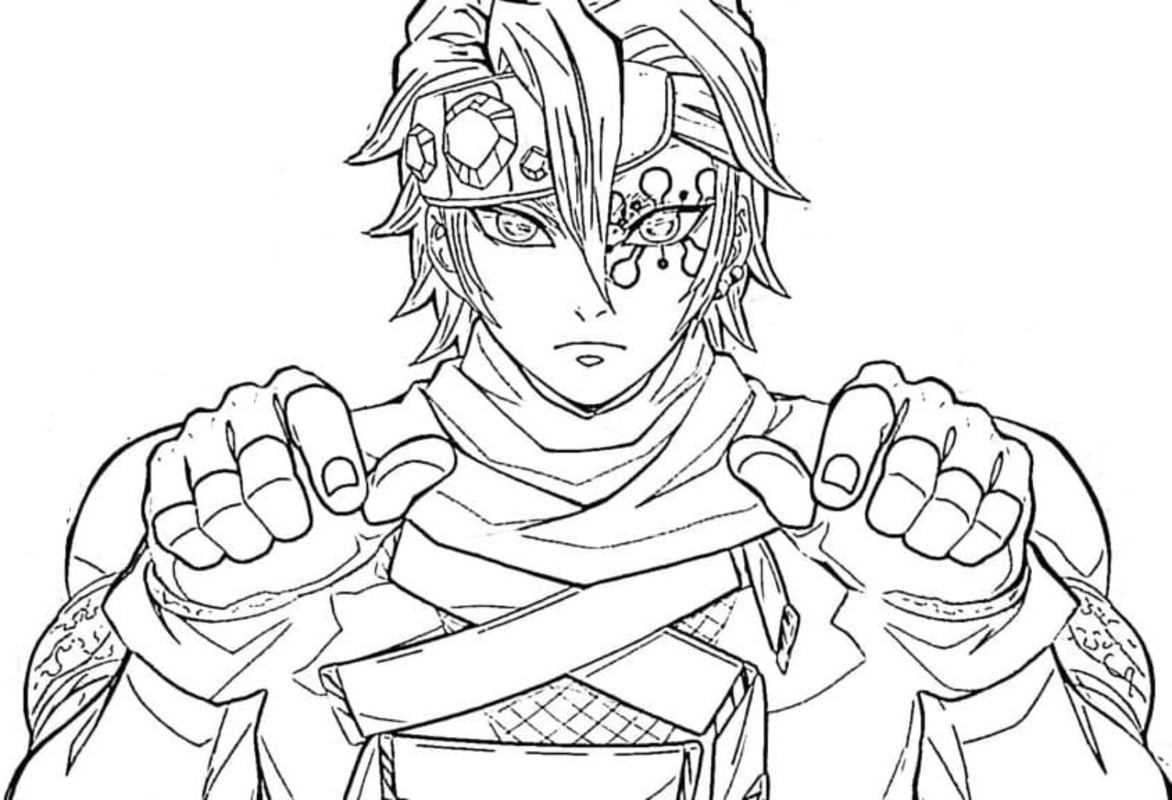 画像 うずいてんげん 基本的な ぬりえ