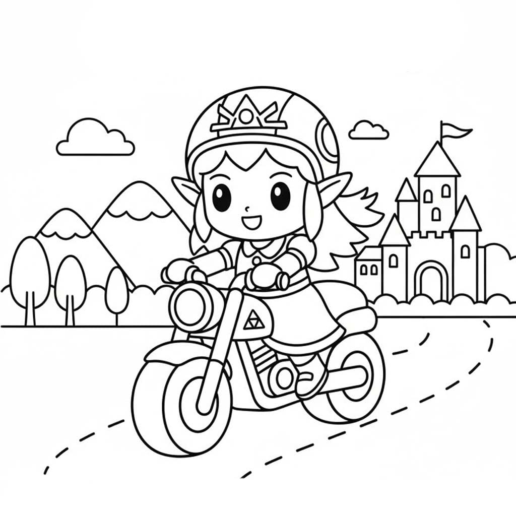 画像 ゼルダの伝説 簡単 ぬりえ