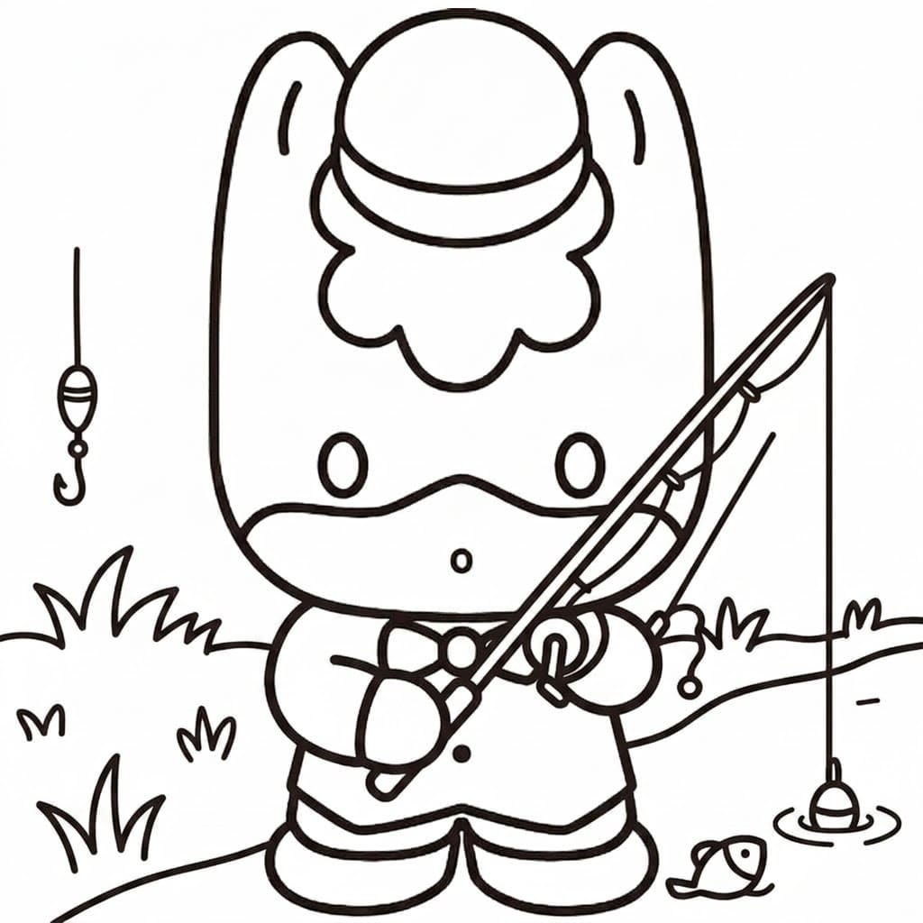 ぐんまちゃん 印刷可能 ぬりえ