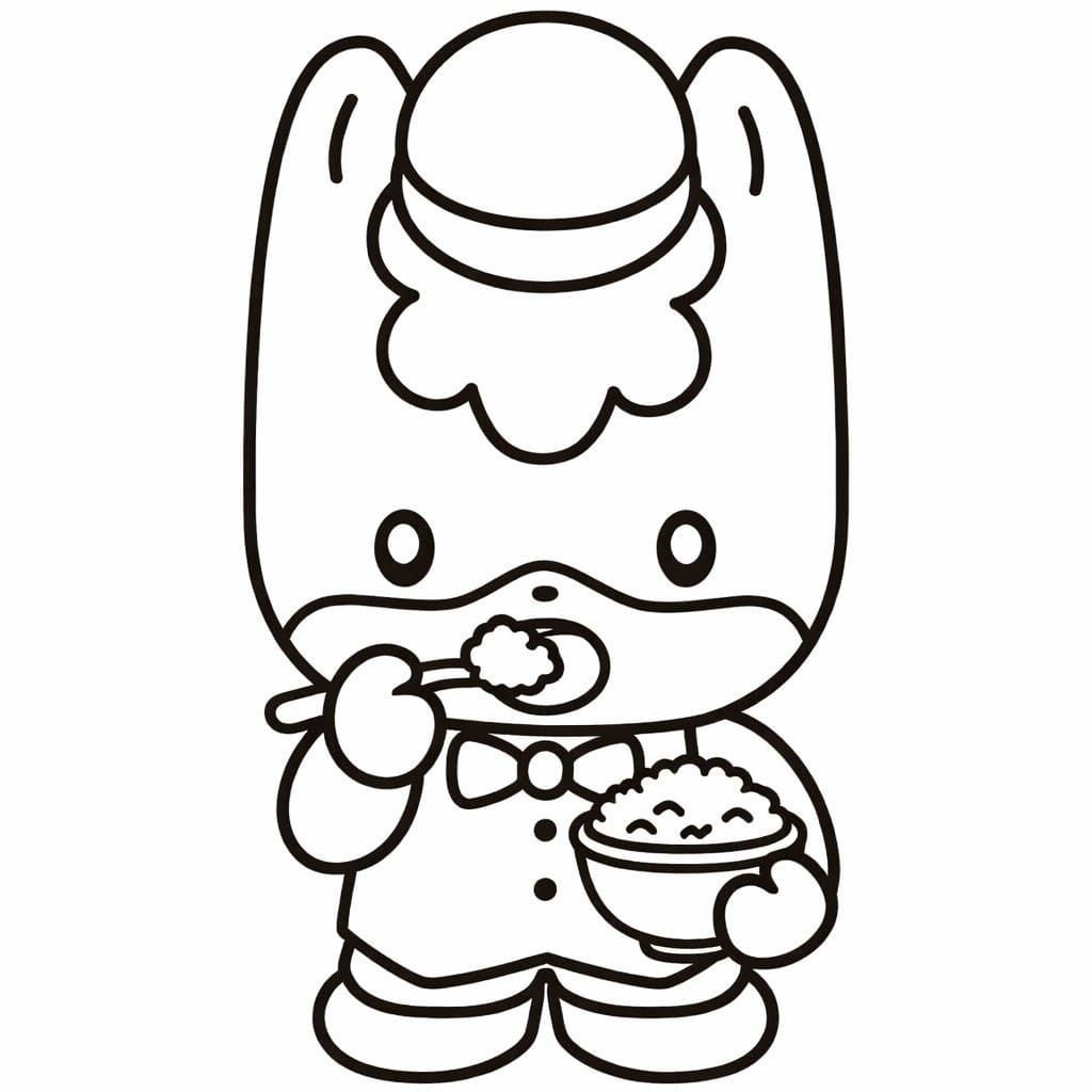 ぐんまちゃん 無料で印刷可能 ぬりえ