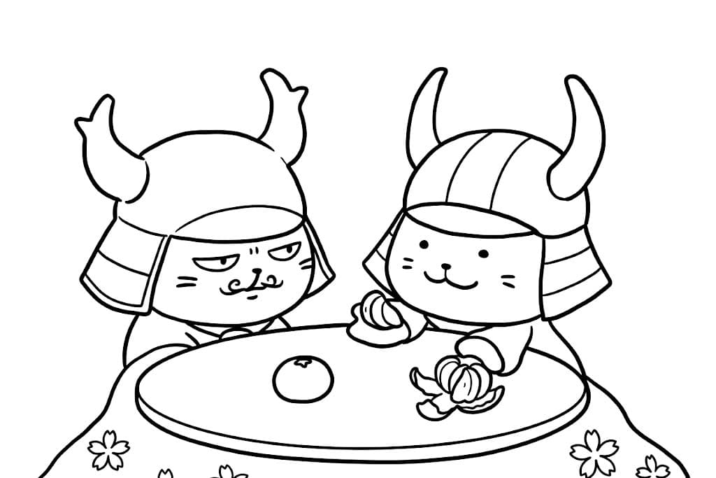 ひこにゃん 印刷可能 ぬりえ