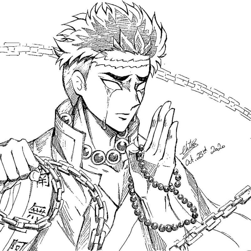 ひめじまぎょうめい 1 ぬりえ