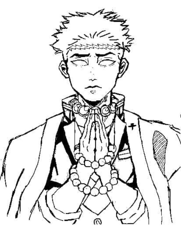 ひめじまぎょうめい 基本的な ぬりえ