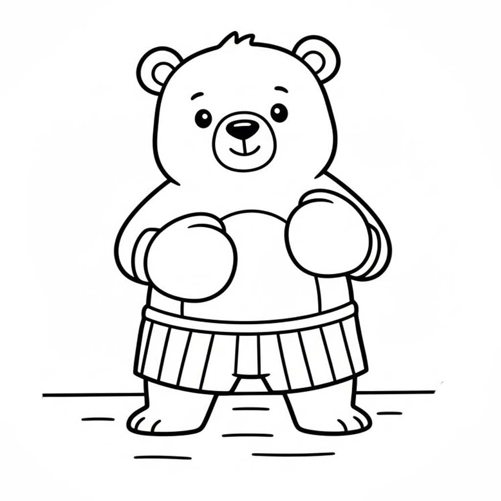 ホッキョクグマ 印刷可能 ぬりえ