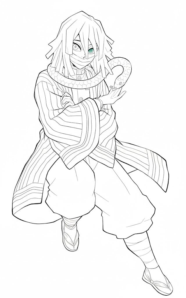 いぐろおばない 1 ぬりえ