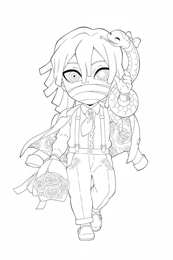 いぐろおばない 2 ぬりえ