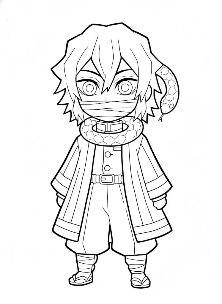 いぐろおばない 4 ぬりえ