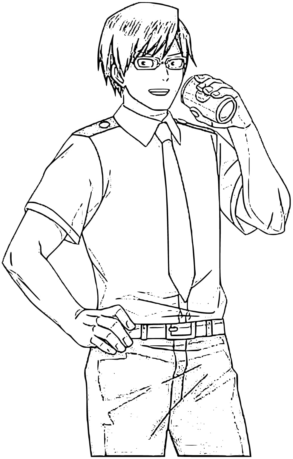 飯田天哉 8 ぬりえ 飯田天哉 8 ぬりえ