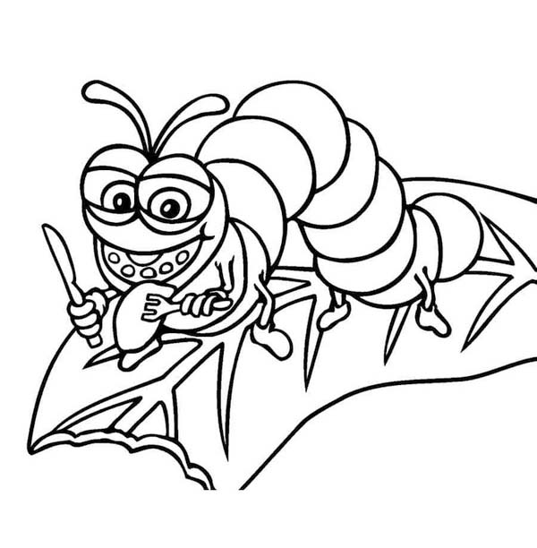 イモムシ 画像 ぬりえ